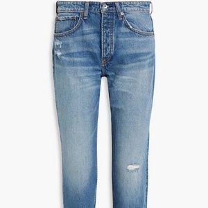rag & bone Rosa Distressed Boyfriend Jeans